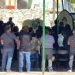 Despedida al alcalde de Temoac, acribillado en su oficina