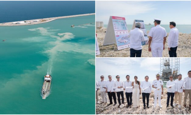 En marcha construcción de nueva plataforma de Puerto de Altura Progreso