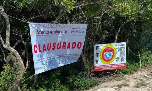 Clausura Profepa proyecto con aval de Semarnat