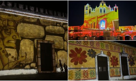 Decepciona ‘renovada’ versión del video mapping de Izamal