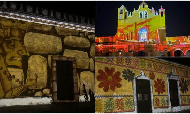 Decepciona ‘renovada’ versión del video mapping de Izamal