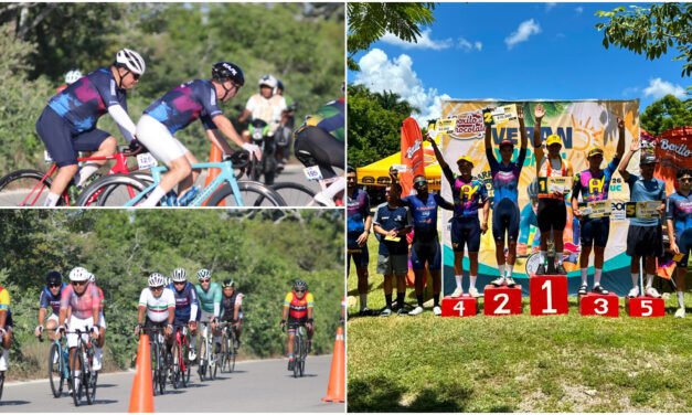 Cerrada final en Carrera Verano Yucatán de Ciclismo