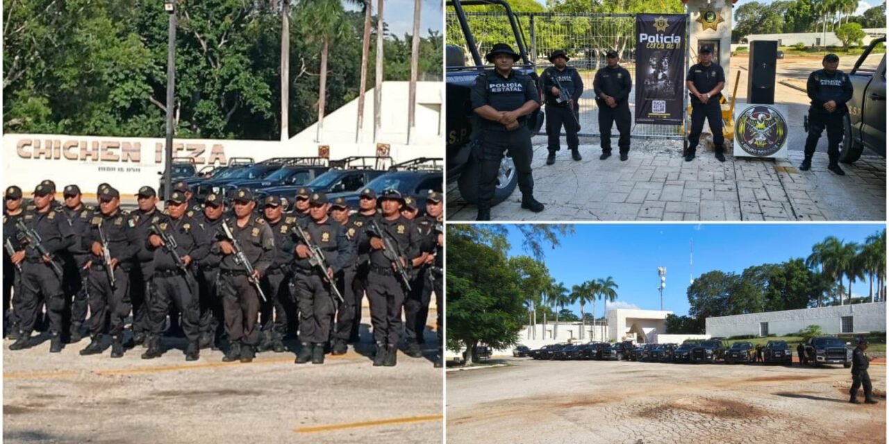 Ocupan policías estatales antiguo Parador Turístico en Chichén Itzá