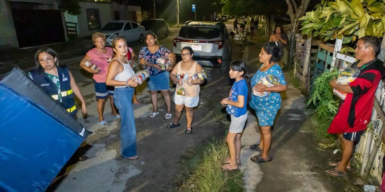 Afectados por fuego en colonia Renacimiento reciben ayuda