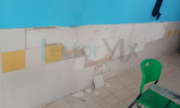 Precariedad en escuela recibe a alumnos en comisaría de Chankom