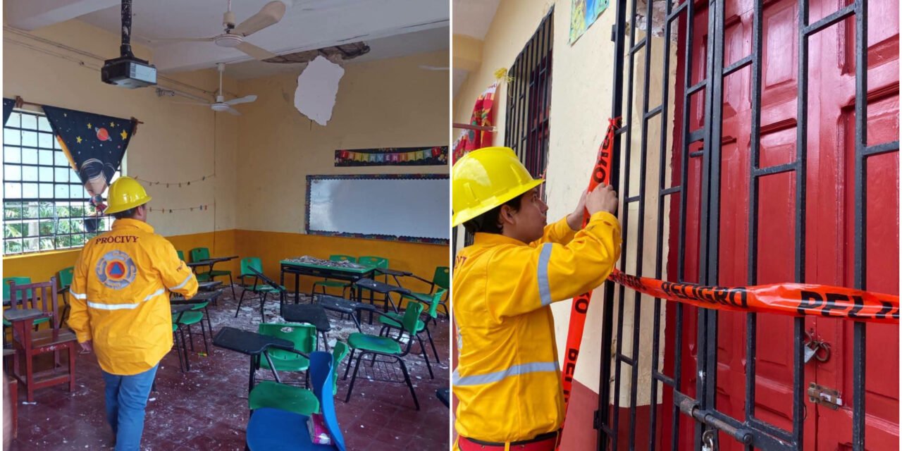 Ahora sí darán mantenimiento a edificio de escuela en Tizimín