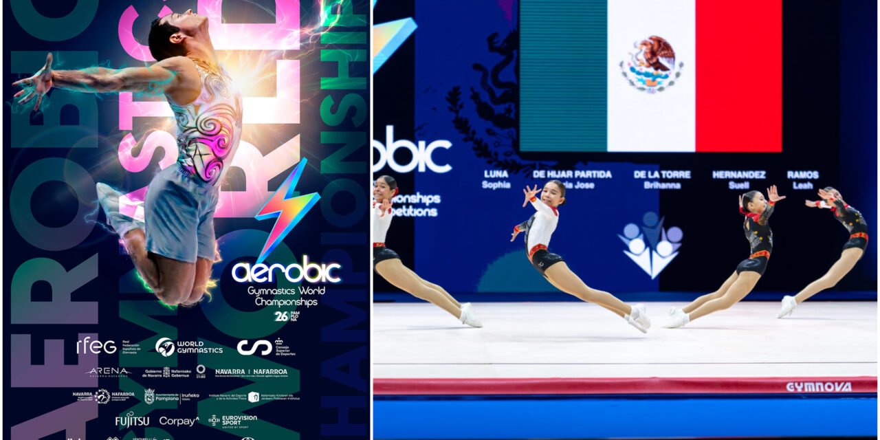 México presente en las competencias mundiales de gimnasia en Navarra