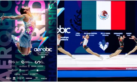 México presente en las competencias mundiales de gimnasia en Navarra