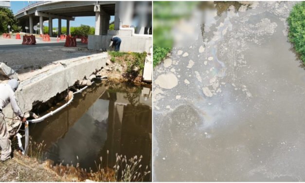 Simula Pemex incendio y se registra derrame en Progreso