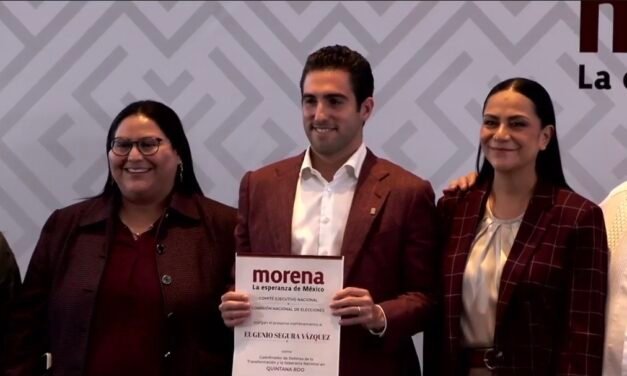 ‘Gino’ Segura, virtual candidato de Morena a gobernador en Quintana Roo