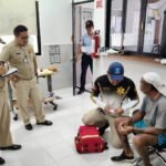 A bordo de ‘El Chino’, salvado en el mar por una lona