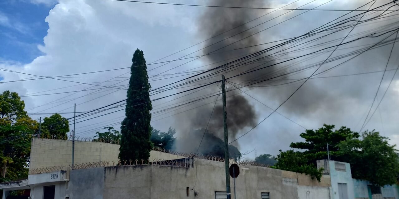 Abuelita se descuida y provoca incendio