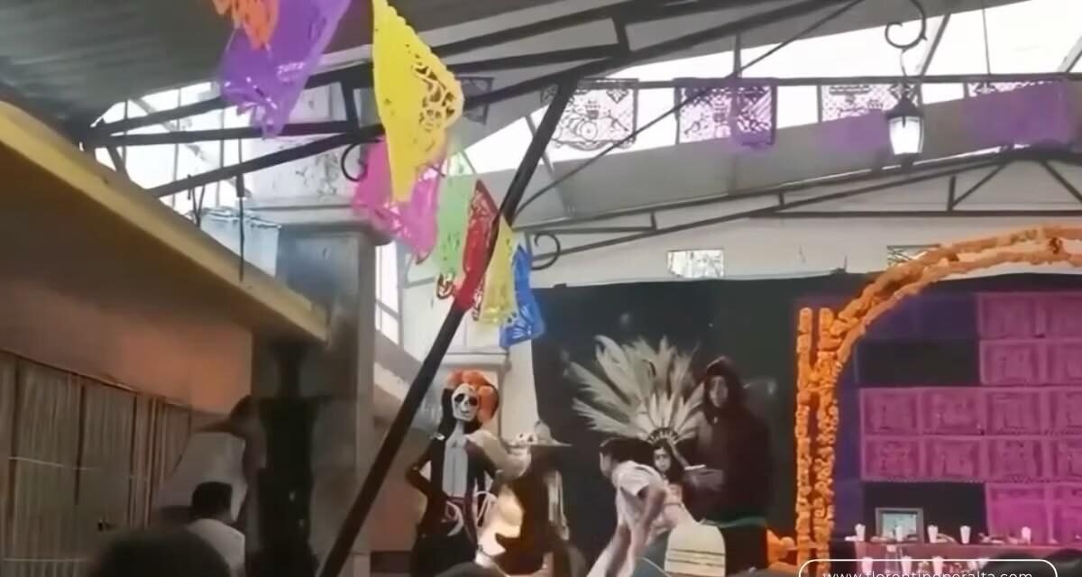 Niña quemada en festejo escolar por ‘Día de Muertos’ en Hidalgo