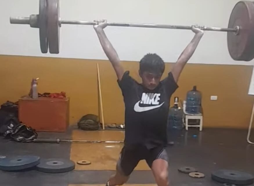 Disciplina y esfuerzo, claves de campeón halterista de Valladolid