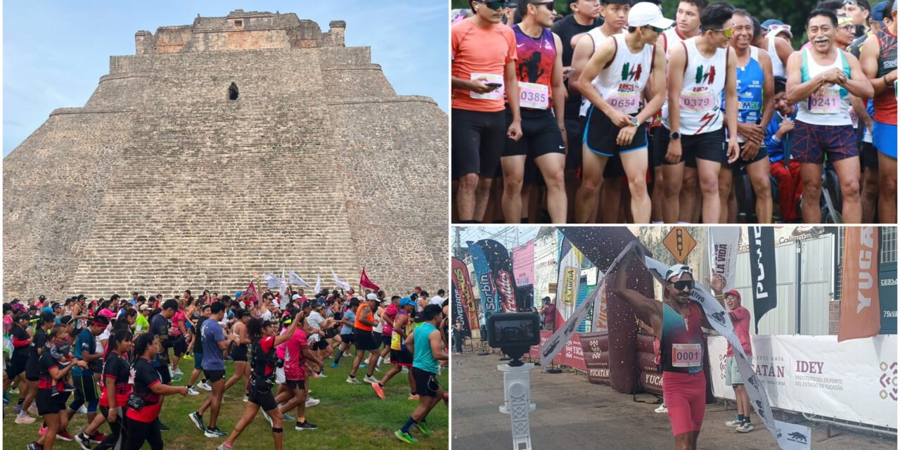 Uxmal-Muna, carrera atlética de promoción cultural y deportiva