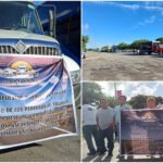 Transportistas en protesta y bloqueo en la Mérida – Campeche